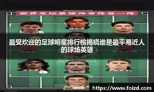 最受欢迎的足球明星排行榜揭晓谁是最平易近人的球场英雄